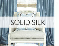 Custom Silk Drapes